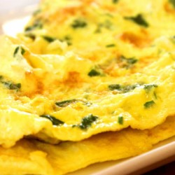 Omelette au fromage